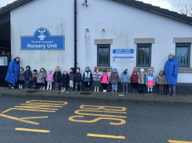 An incredible visit from Santa. 