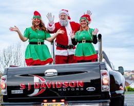 Santa Visits Windmill