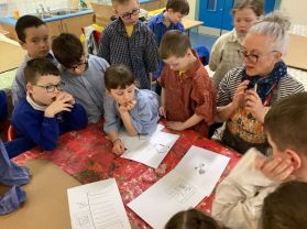 Amazing Art and a play in our P4