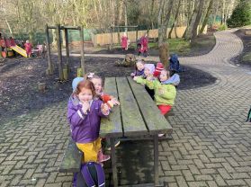 Nursery visits Sperrinview. 